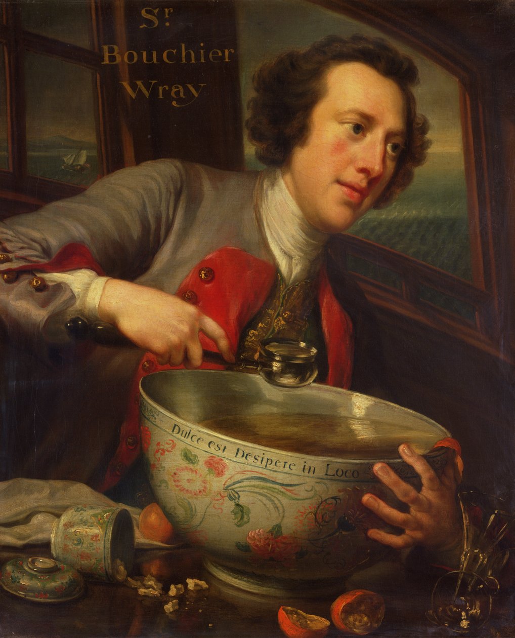 Sör Bouchier Wrey, 1744 by George Knapton