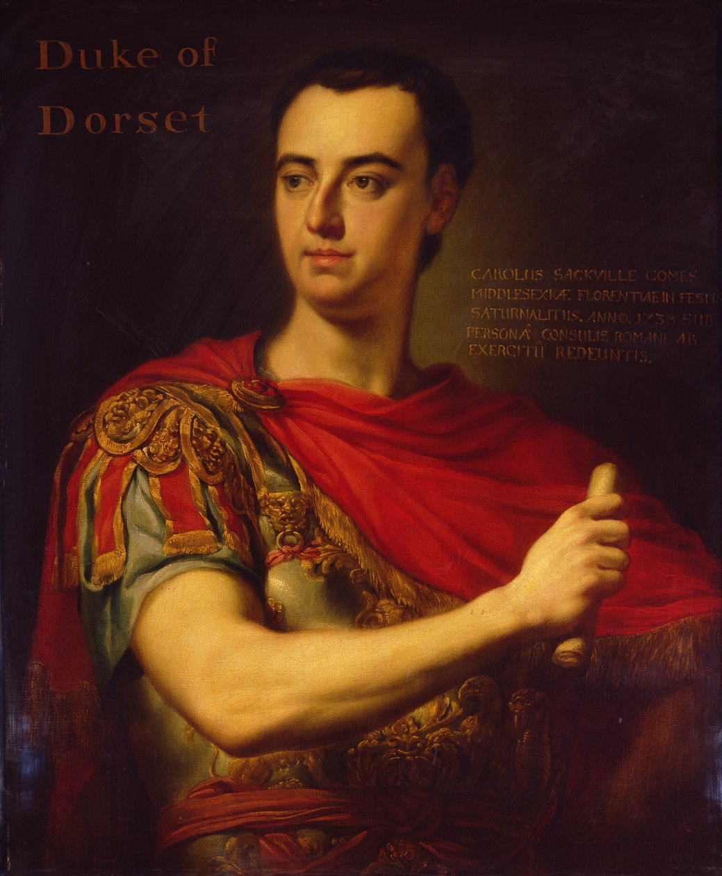 Dorset Dükü, 1744 by George Knapton