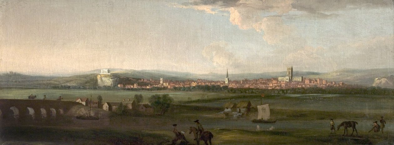 Güney konumundan Nottinghamshire by George Lambert