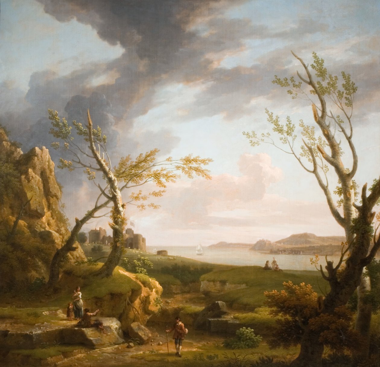 Bir Haliç Ağzı, 1760. by George Lambert