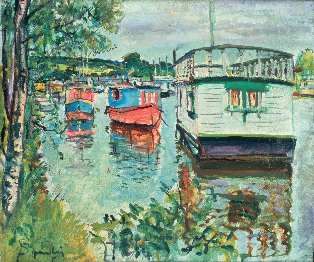 Ev Tekneleri, Loch Lomond by George Leslie Hunter