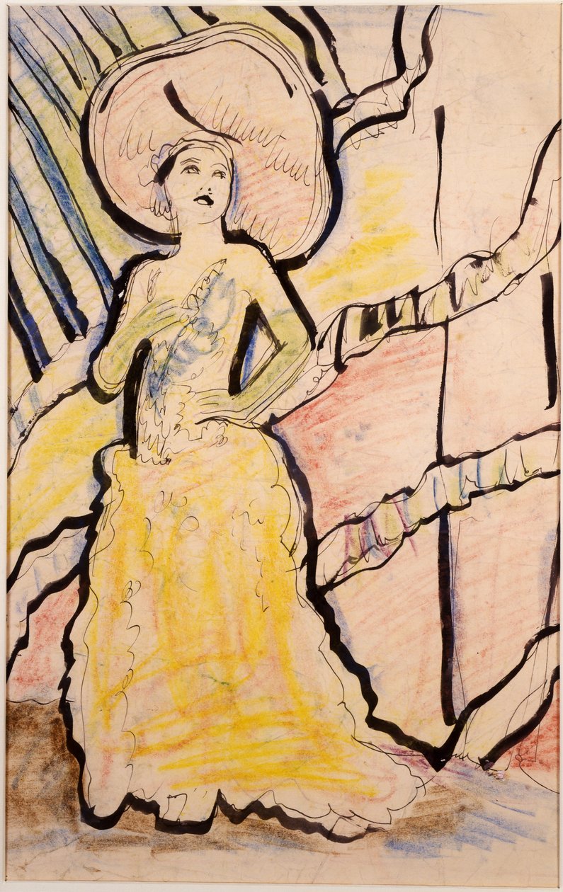 Mabel Kesimi by George Leslie Hunter