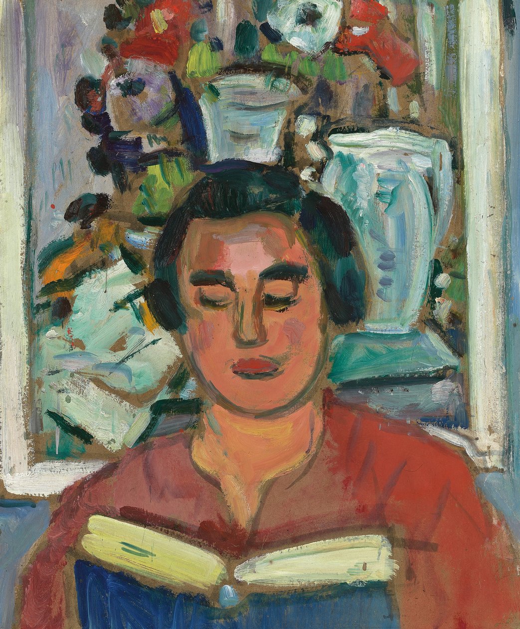 Resim ve Kitap by George Leslie Hunter