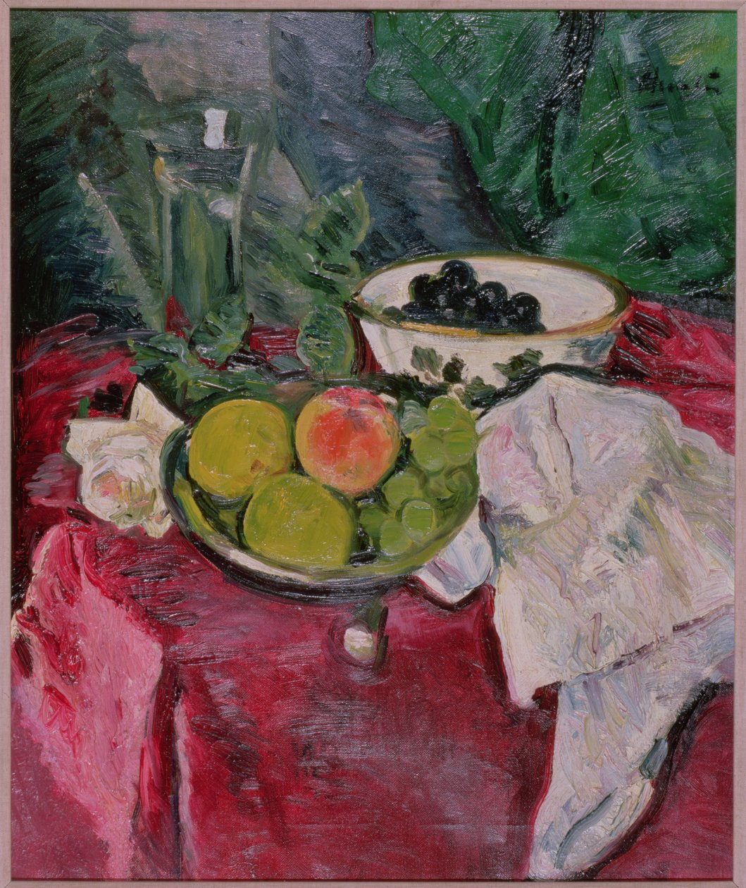 Kırmızı Kumaş by George Leslie Hunter