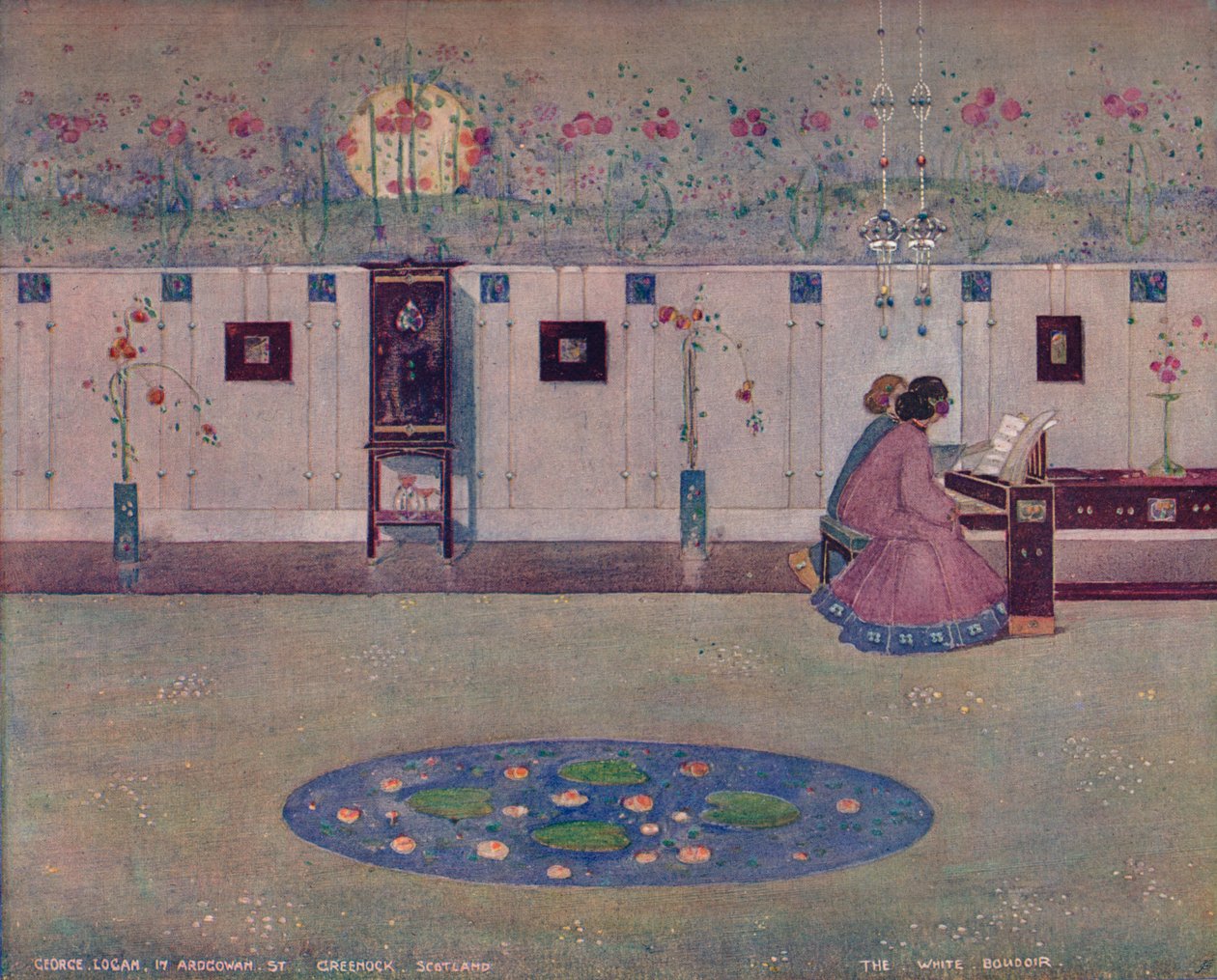 Beyaz Boudoir, c1905 by George Logan