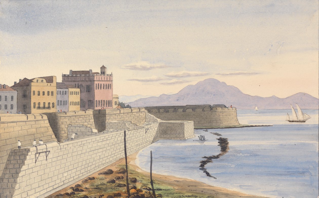 King's Bastion, Club House Hotel, Cebelitarık by George Lothian Hall