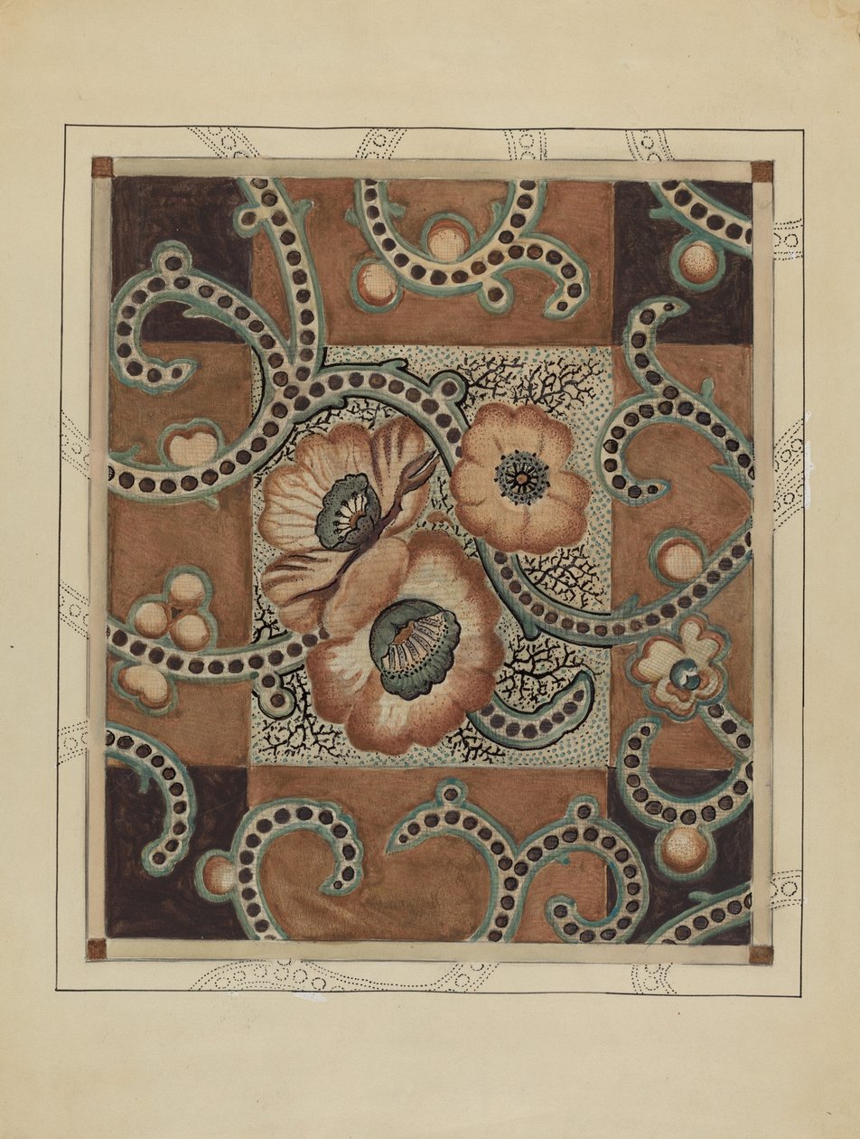 Chintz, c. 1936. by George Loughridge