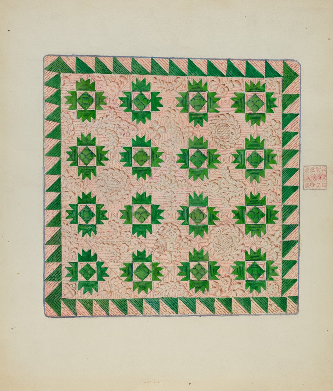 Patchwork Yorgan by George Loughridge