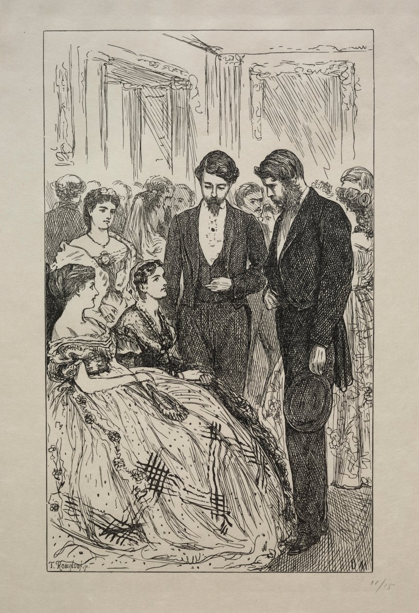Hiçbir Şey Hakkında Çok Ado, 1866. by George Louis Palmella Busson Du Maurier