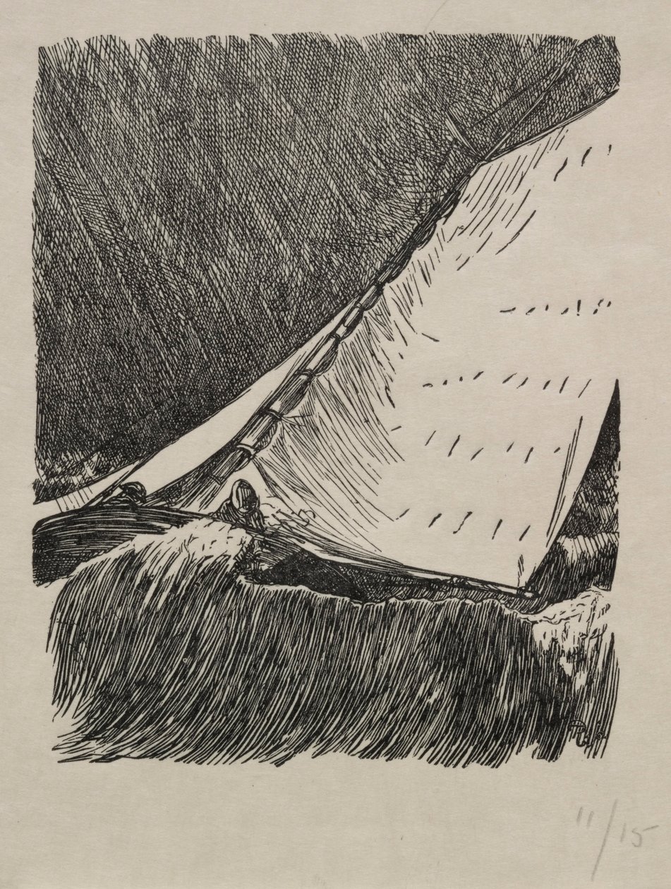 İkinci Düşünceler, 1866. by George Louis Palmella Busson Du Maurier