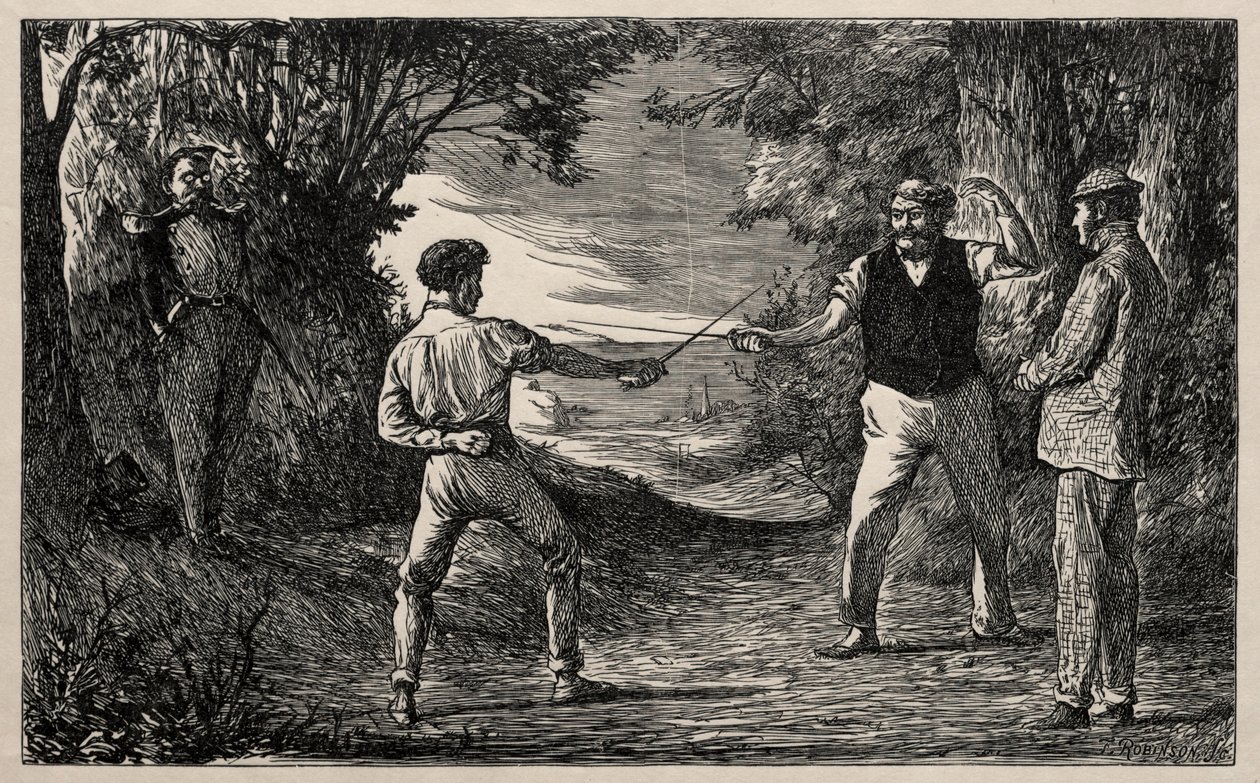 Samimi Wobbler, 1865. by George Louis Palmella Busson Du Maurier