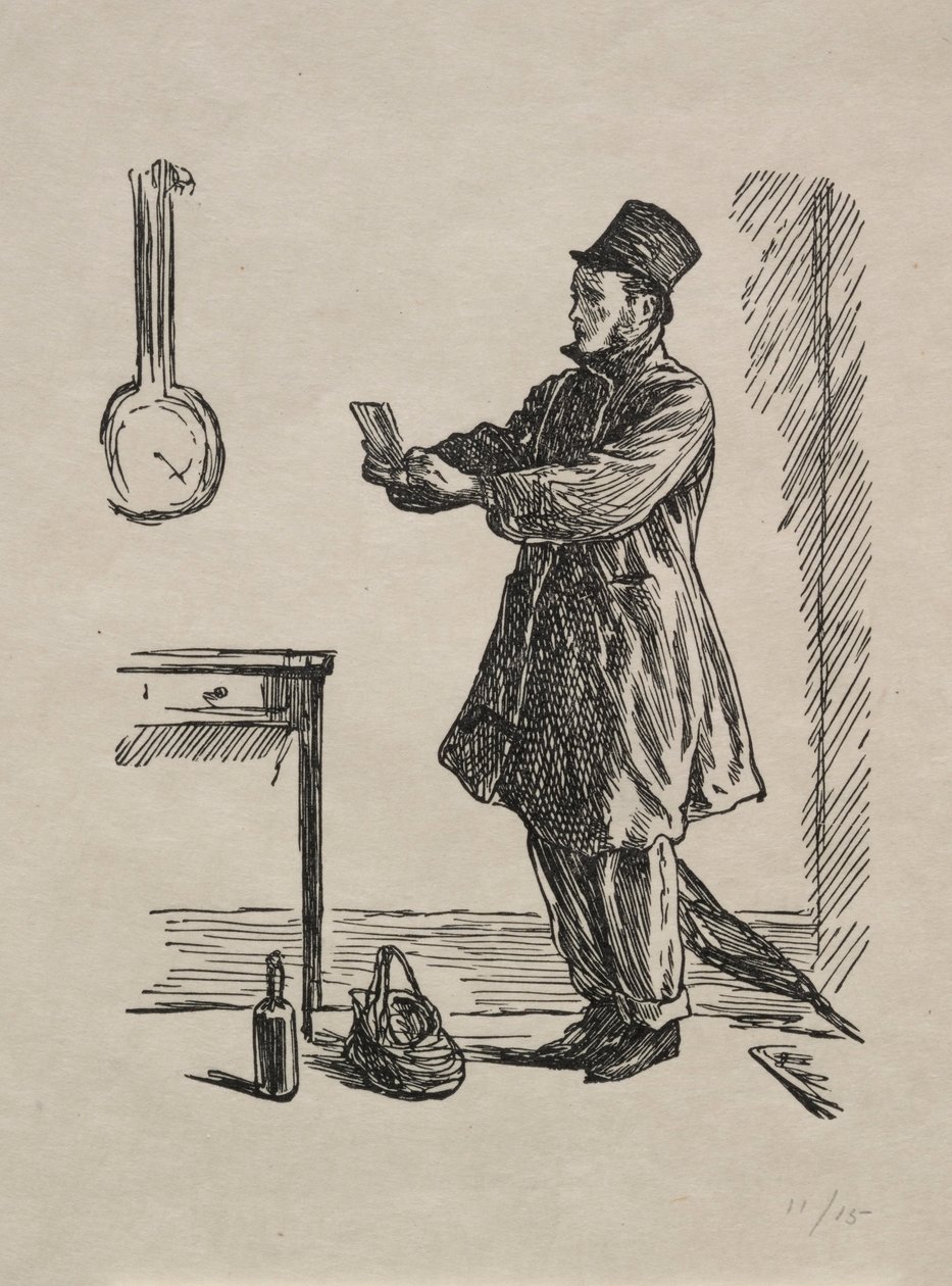 Diğer Bayan Johnson, 1865. by George Louis Palmella Busson Du Maurier