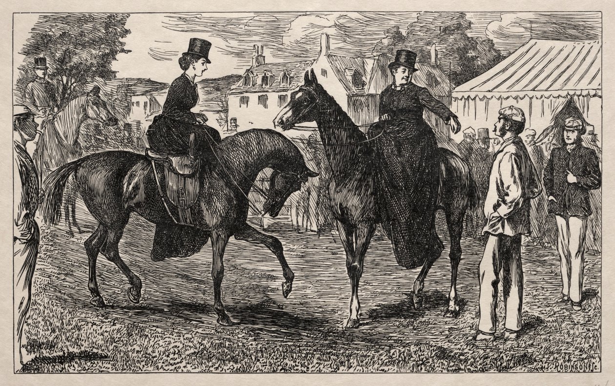 Pifflers Dönüş Maçını Neden Kaybetti, 1865. by George Louis Palmella Busson Du Maurier