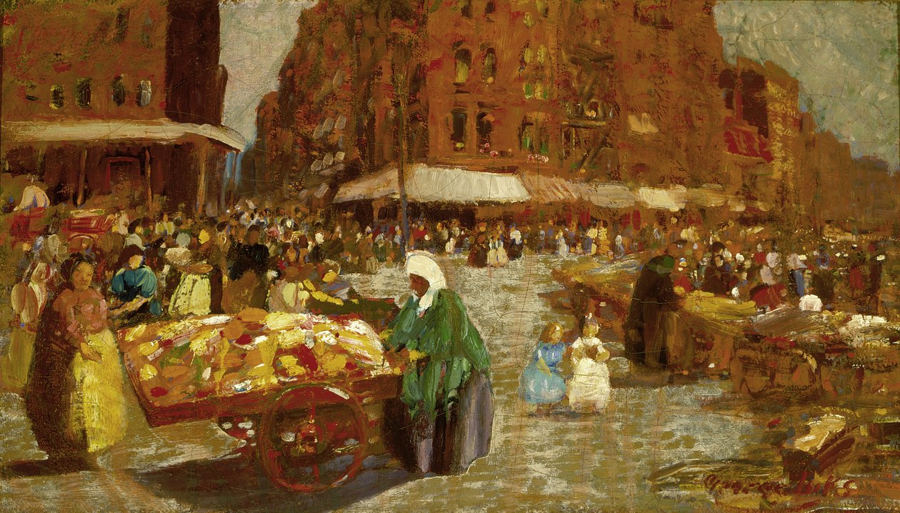 Houston Caddesi by George Luks
