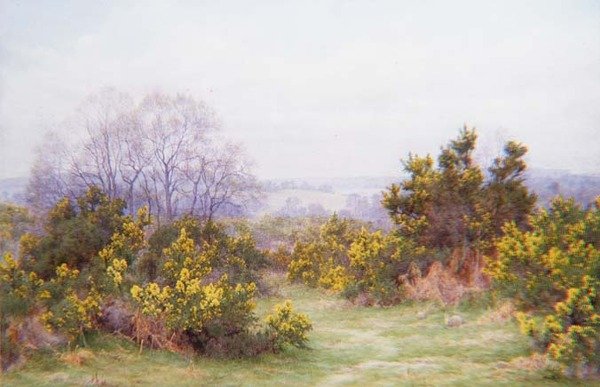 Bir Surrey Ortak (suluboya) by George Marks