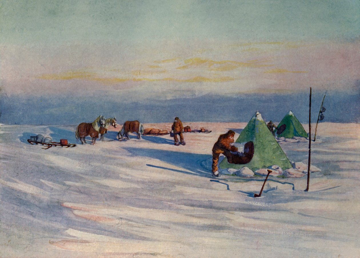Bariyerde Sessiz Bir Akşam, c1908, 1909 by George Marston