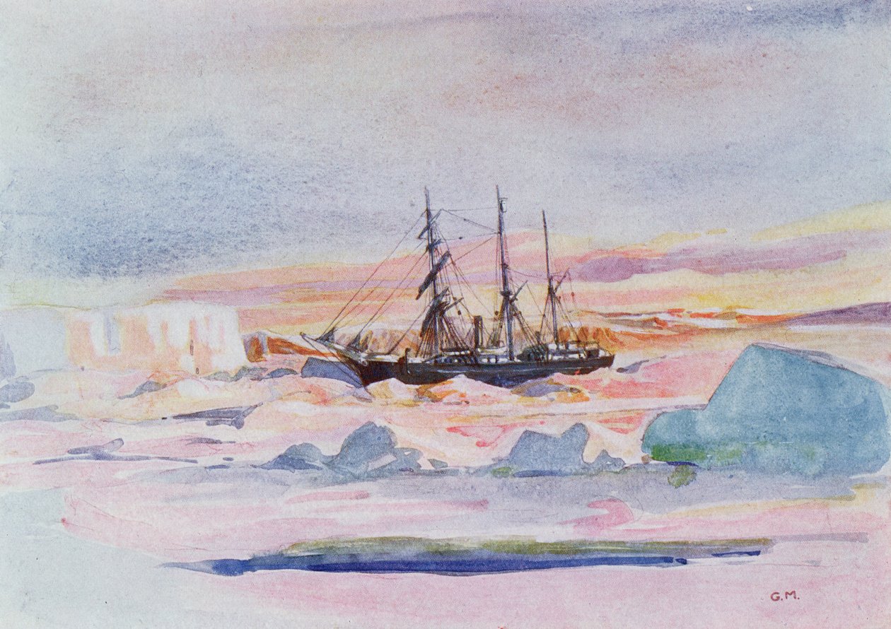 Aurora Australis, Sir Ernest Shackleton (1874-1922) tarafından "Antarktika