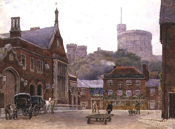 Güney Batı İstasyonu ve Yuvarlak Kule, Richard R. Holmes tarafından 