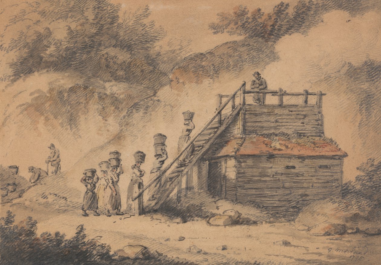 Bir Şerbetçiotu Fırını by George Morland