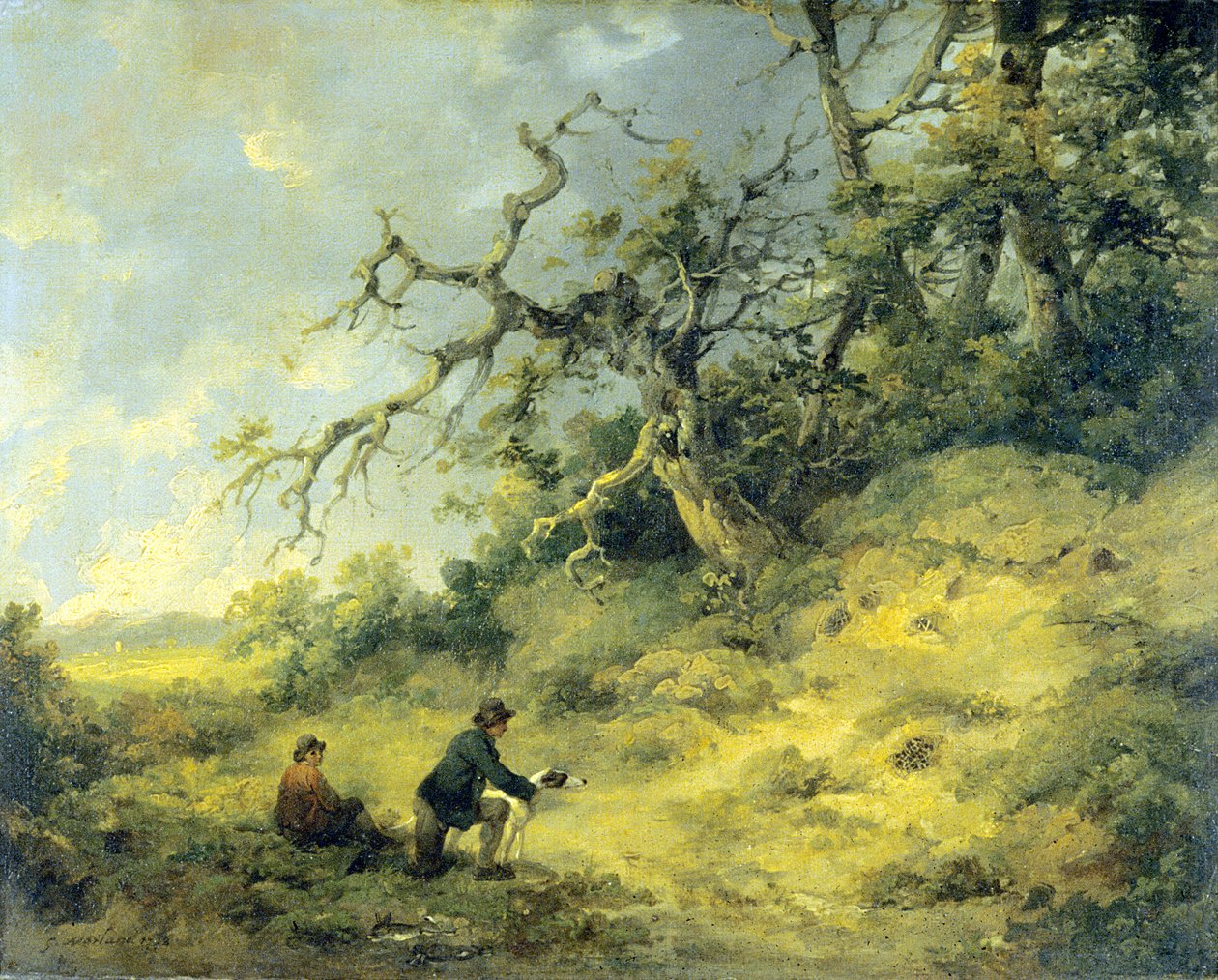 yaban gelinciği by George Morland