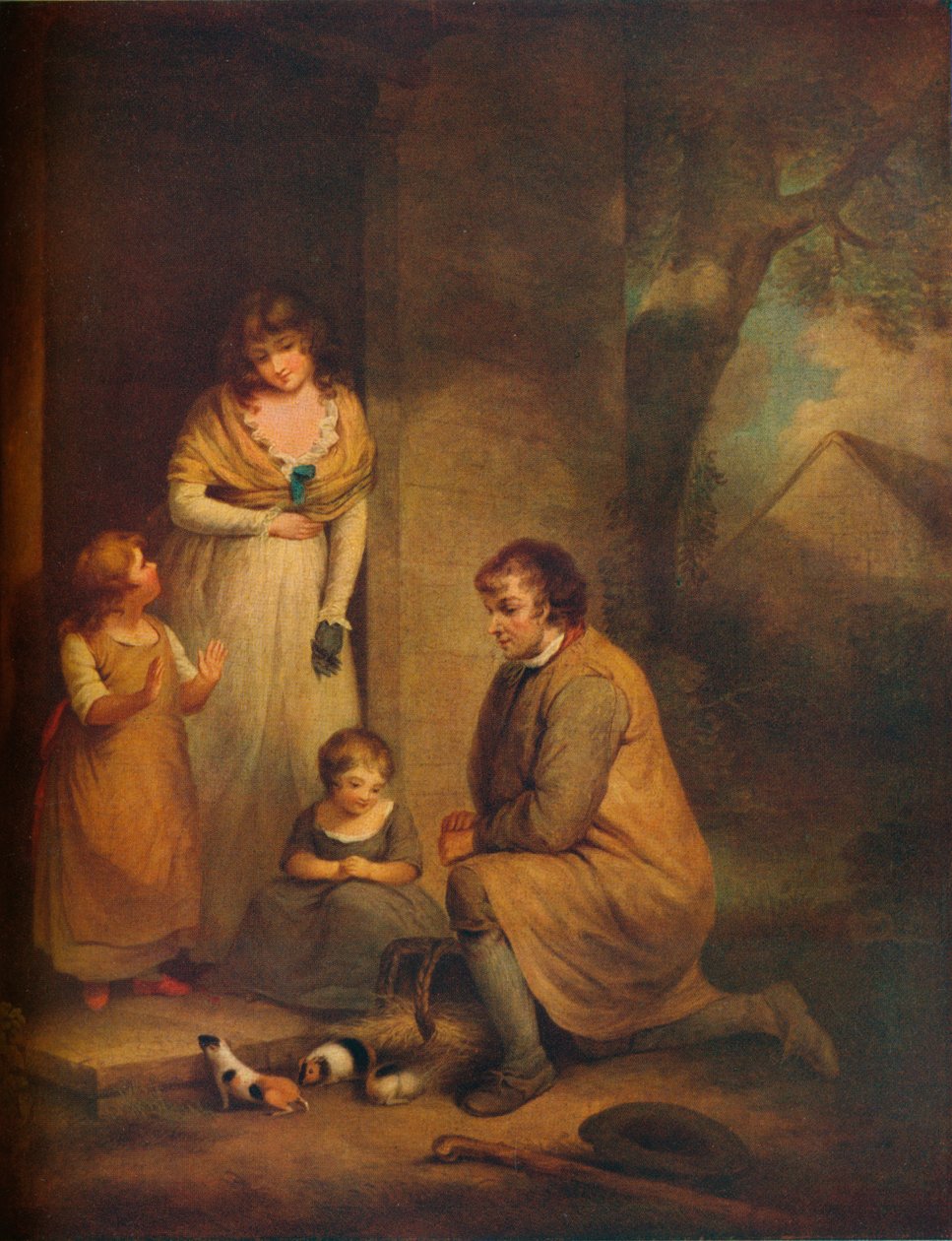 Gine Domuzları, c1789, 1930. by George Morland