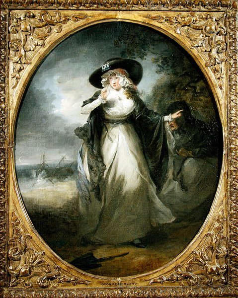Louisa (tuval üzerine yağlı boya) by George Morland