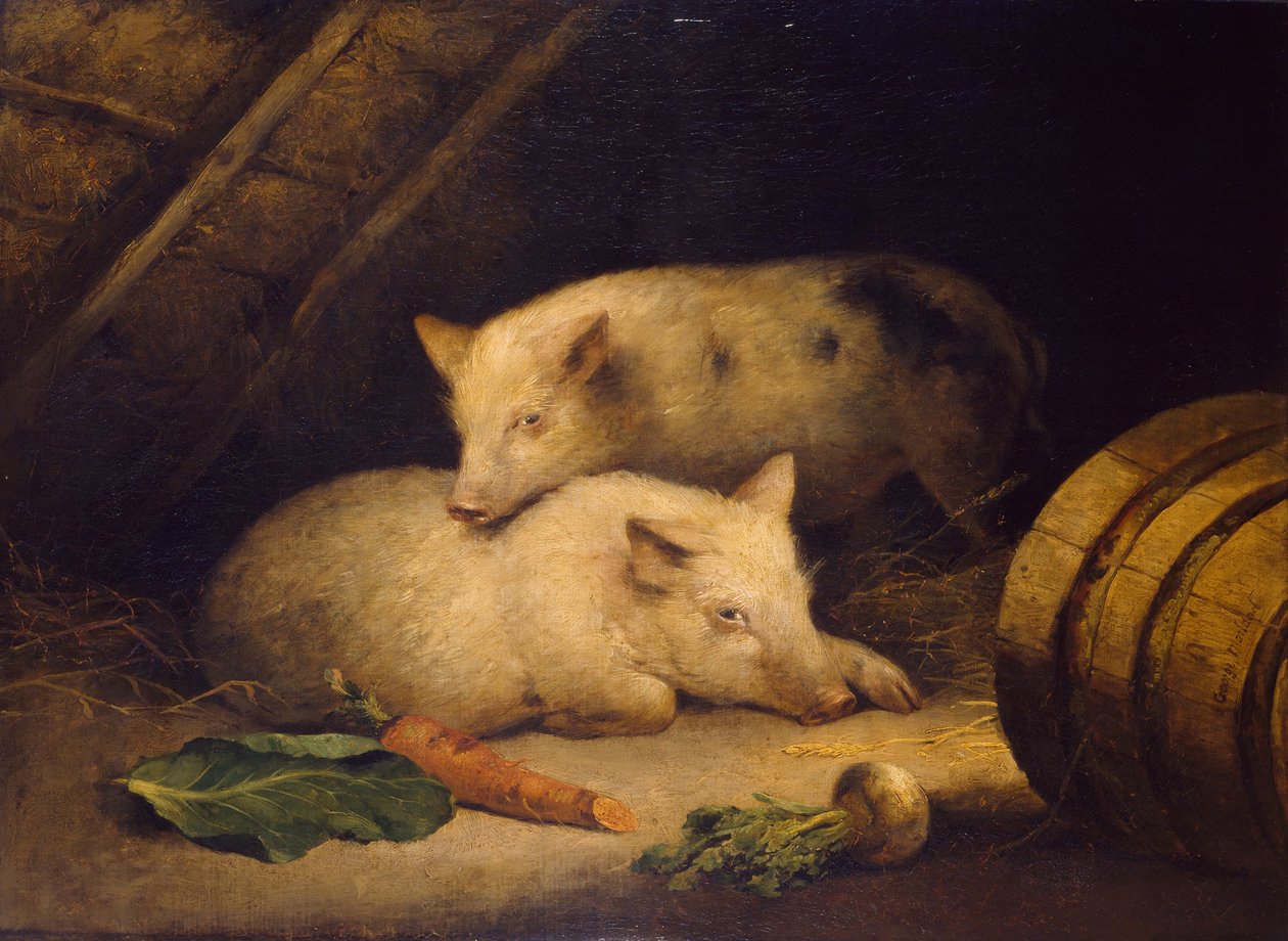 Domuzlar, 1775-1800 by George Morland