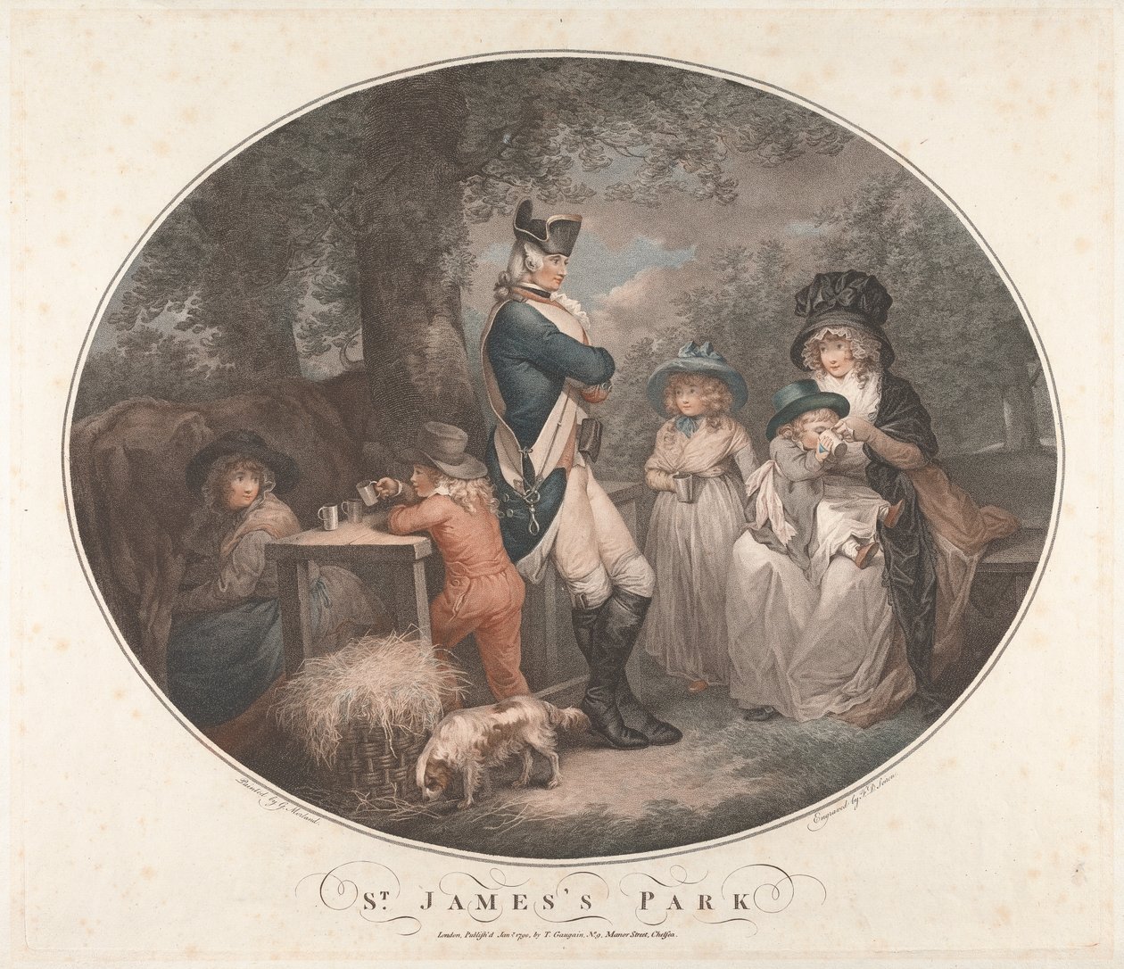 Aziz James Parkı by George Morland