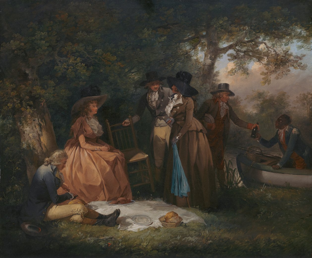 Balıkçıların Yemeği by George Morland