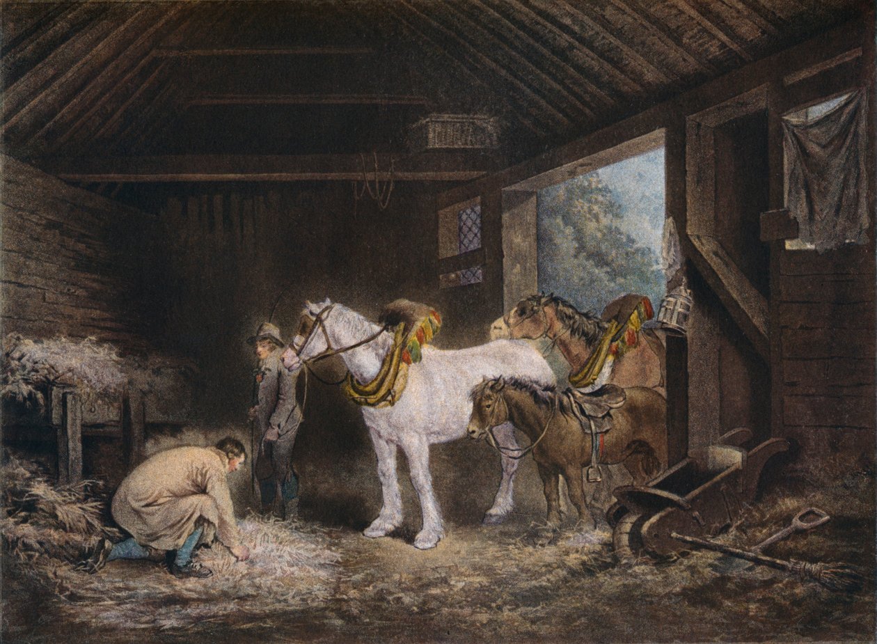 Çiftçi Ahırı, 1791 1901 by George Morland