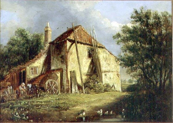 Eski Çiftlik (tuval üzerine yağlı boya) by George Morland