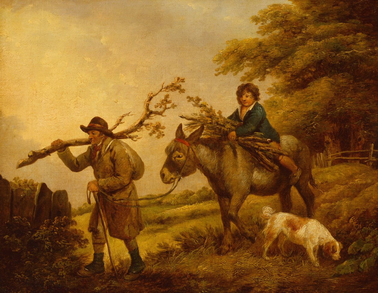 Dal Toplayıcılar (yağ) by George Morland