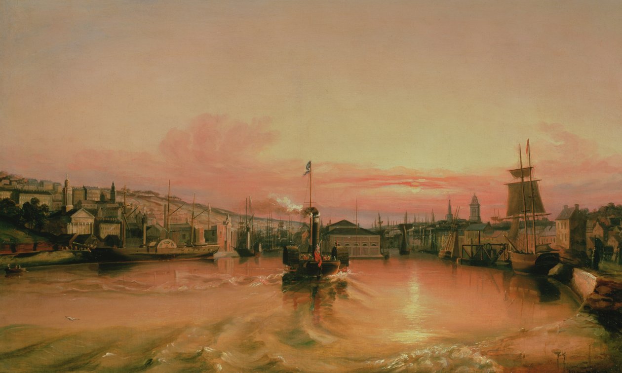 mantar limanı by George Mounsey Wheatley Atkinson