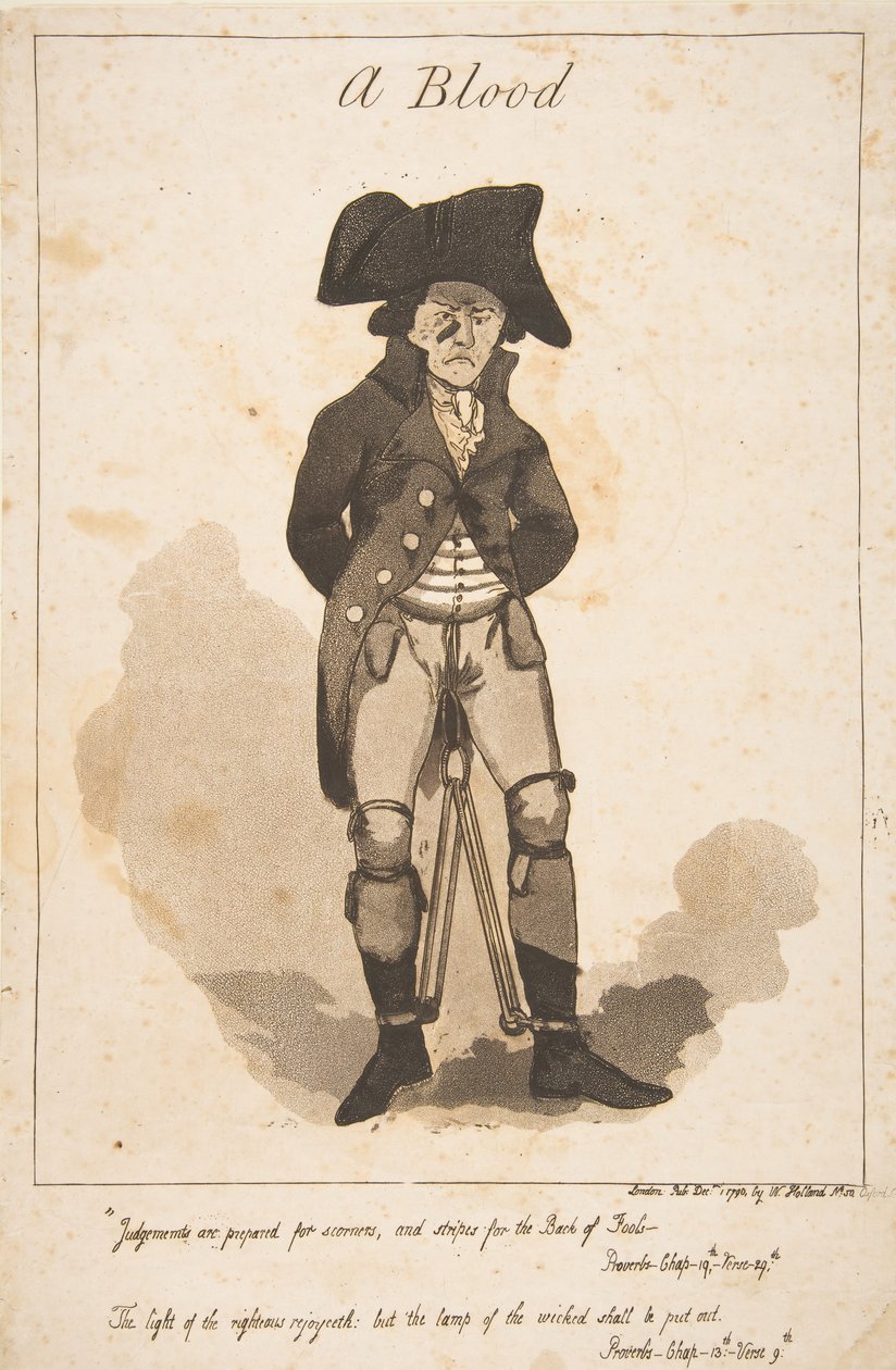 Bir Kan, 1 Aralık 1790. by George Moutard Woodward