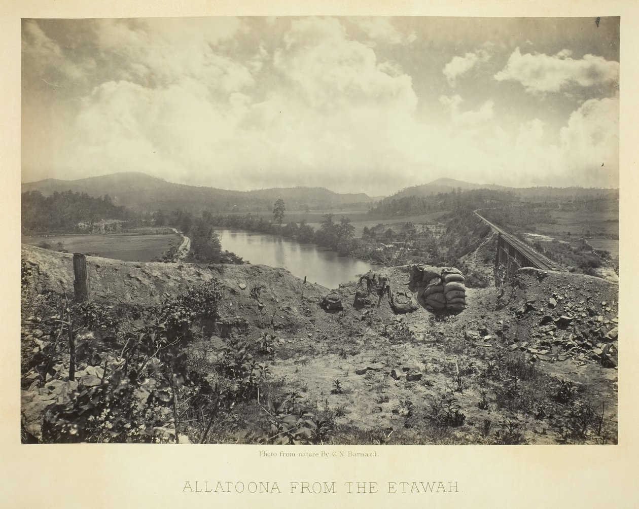Etawah'dan Allatoona, 1866. by George N. Barnard