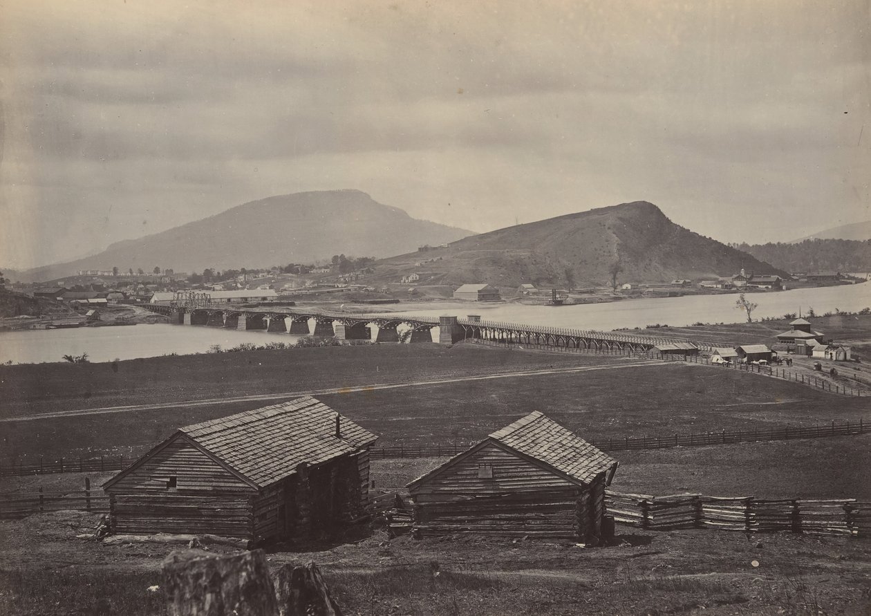 Kuzeyden Chattanooga, 1860
