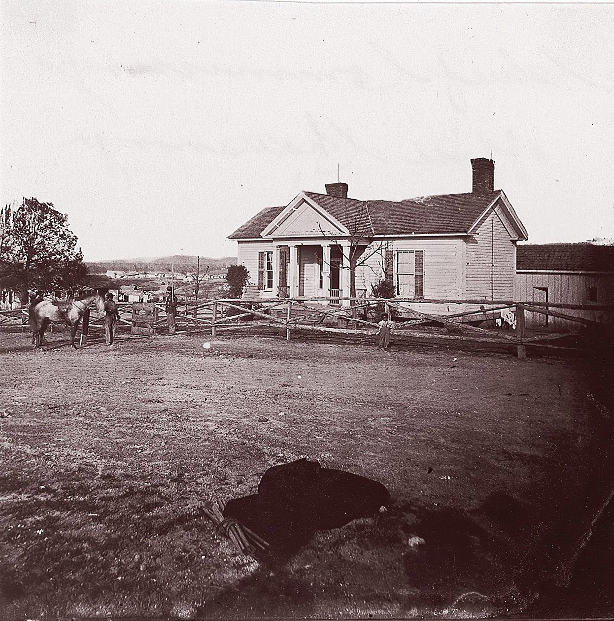 Baş Komiserlik Ofisi, Chattanooga, yak. 1864. by George N. Barnard