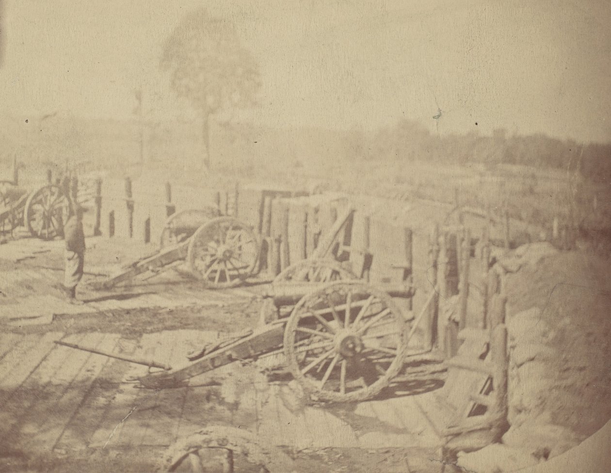 Atlanta Önünde Asi İşleri, Georgia, No. 2, 1864. by George N. Barnard