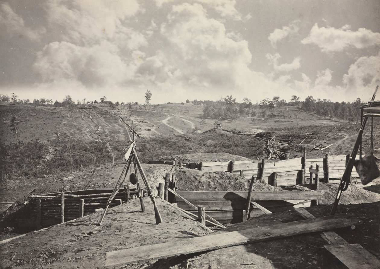 Asi İşleri Atlanta, Georgia, No. 5, 1865-1866 önünde. by George N. Barnard