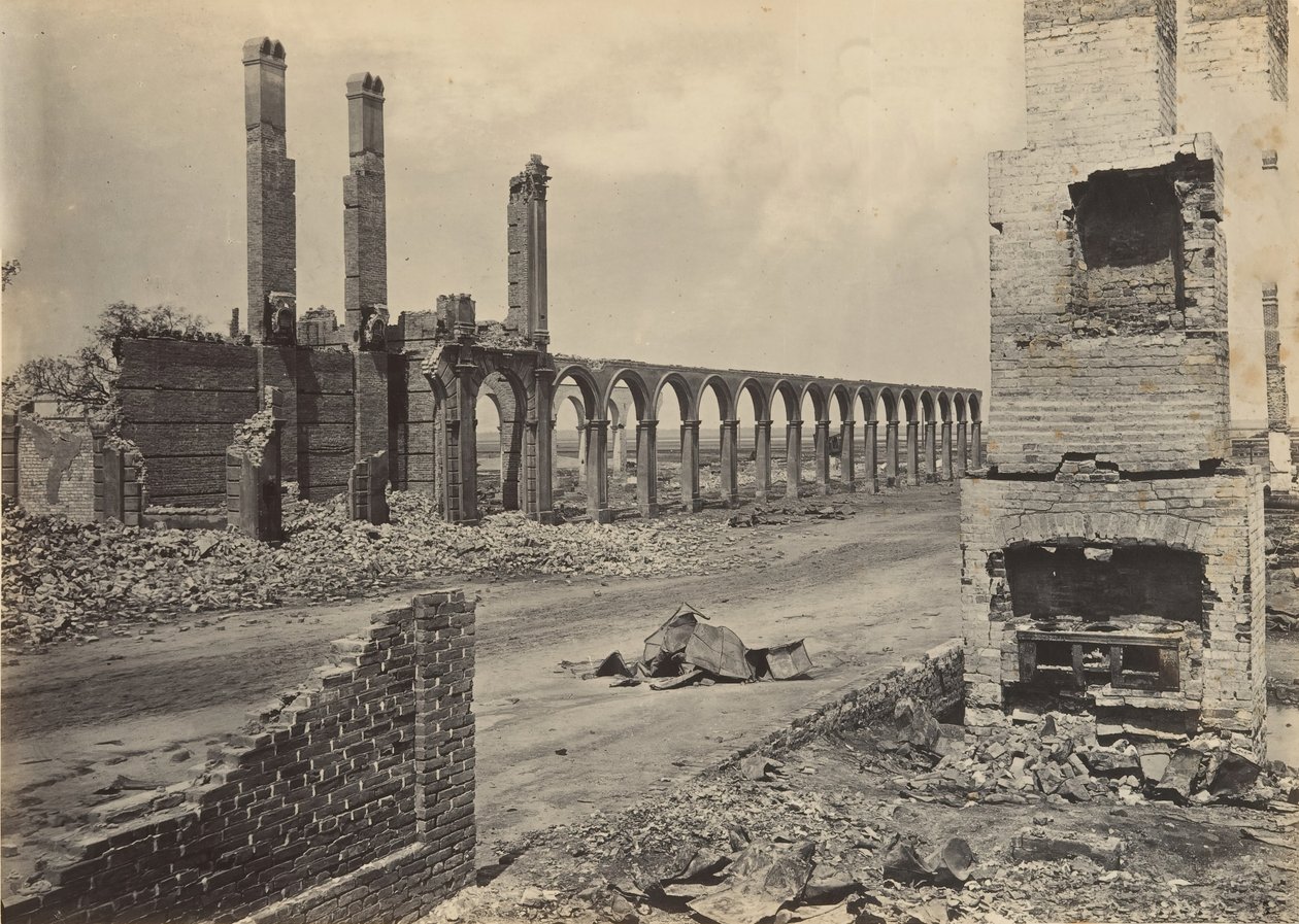 R.R. Depot Harabeleri, Charleston, Güney Karolina, 1860