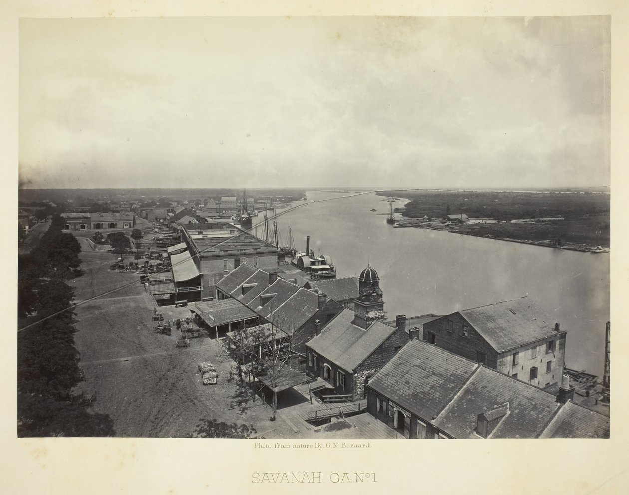 Savannah, GA, No. 1, 1866. by George N. Barnard