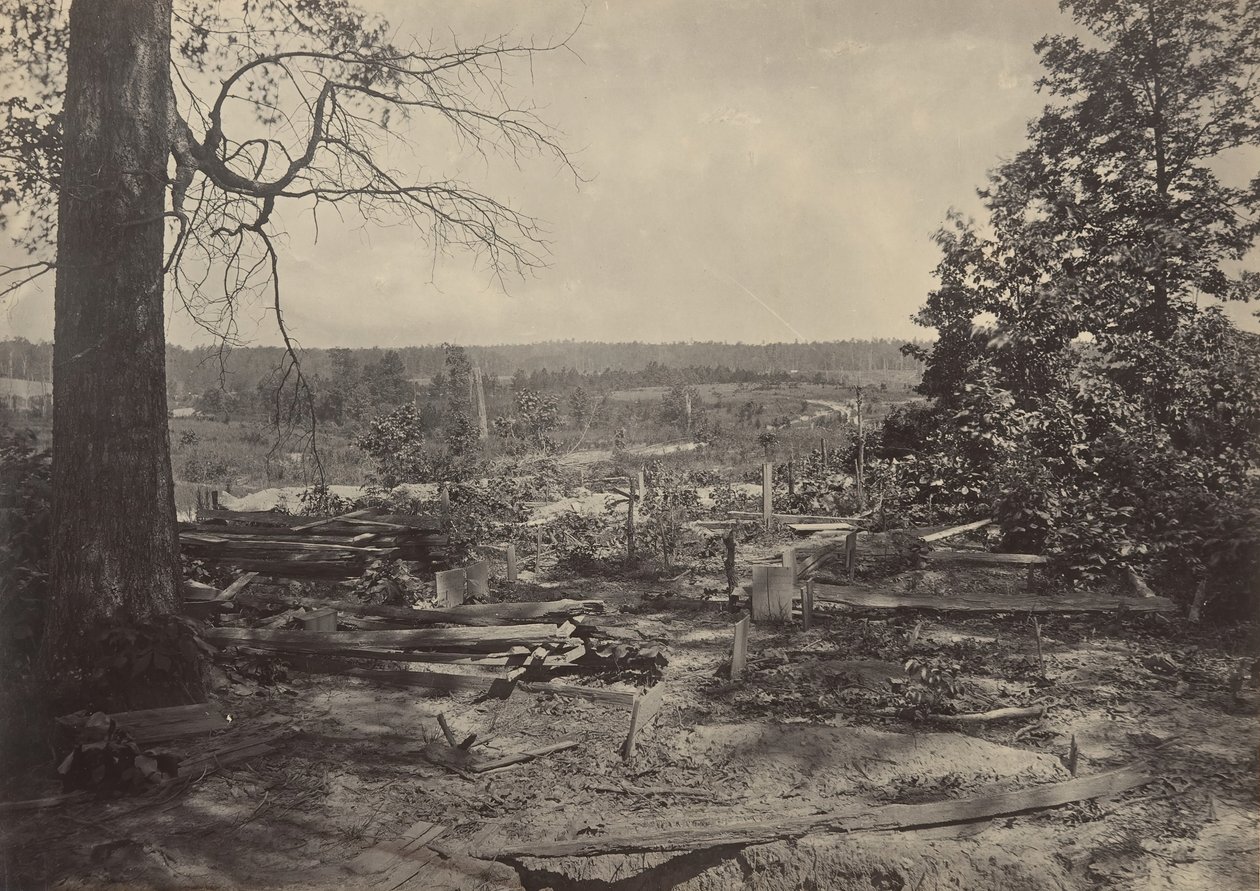Peach Tree Creek Savaş Alanı, Georgia, 1860