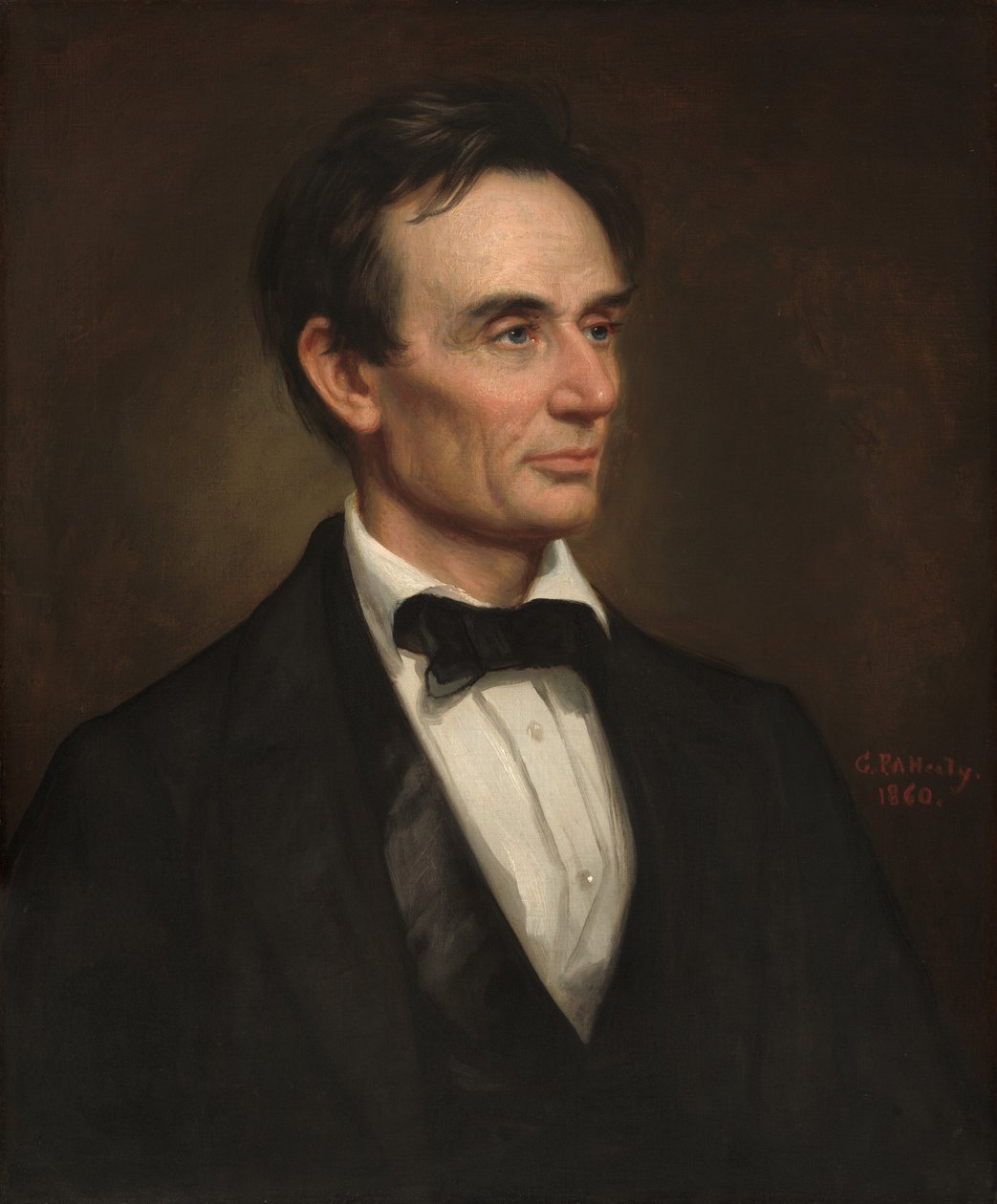 Abraham Lincoln, 1860. by George Peter Alexander Healy