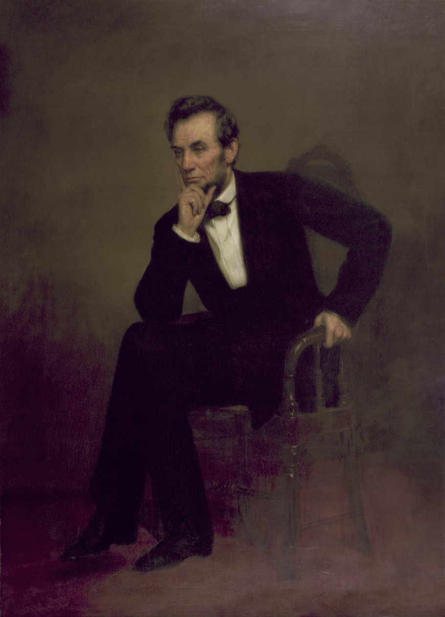 Abraham Lincoln, c.1868 by George Peter Alexander Healy