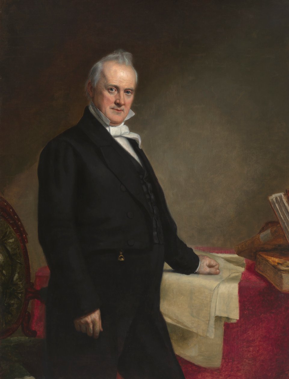 James Buchanan, 1859. by George Peter Alexander Healy
