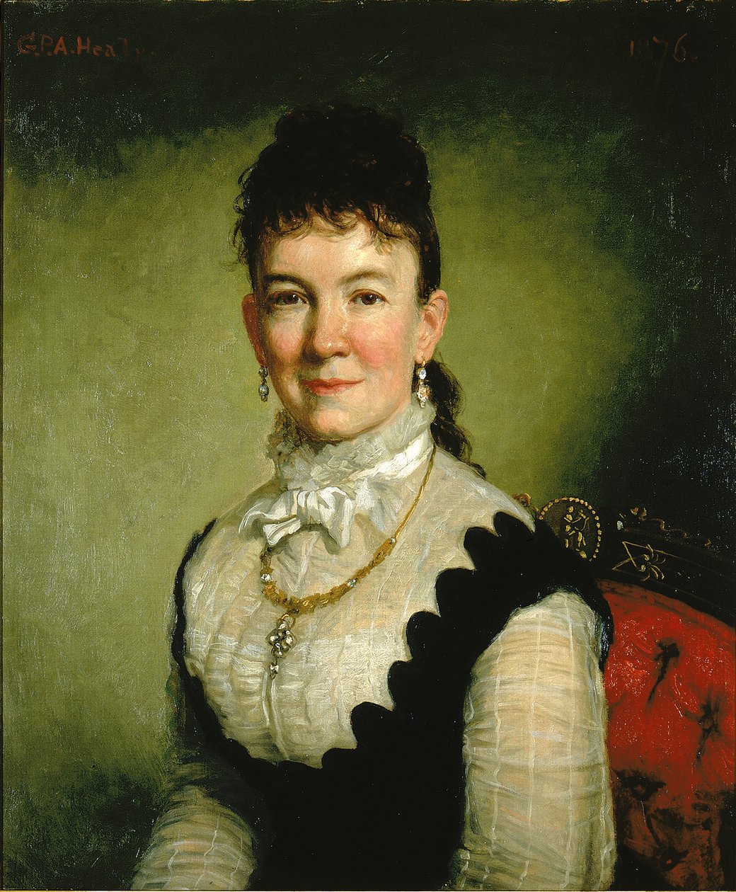 Bayan Albert J. Myer Catherine Walden, 1876. by George Peter Alexander Healy