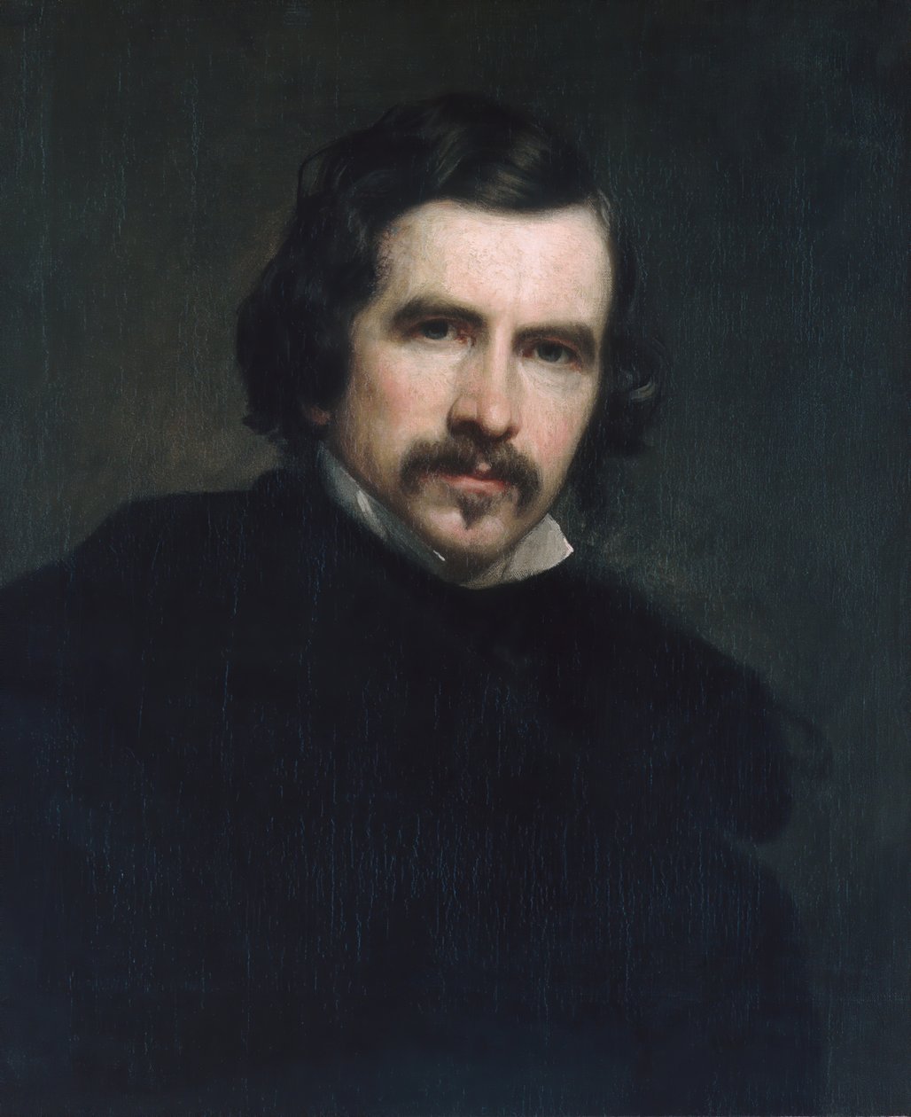 Sanatçının Portresi, 1851. by George Peter Alexander Healy