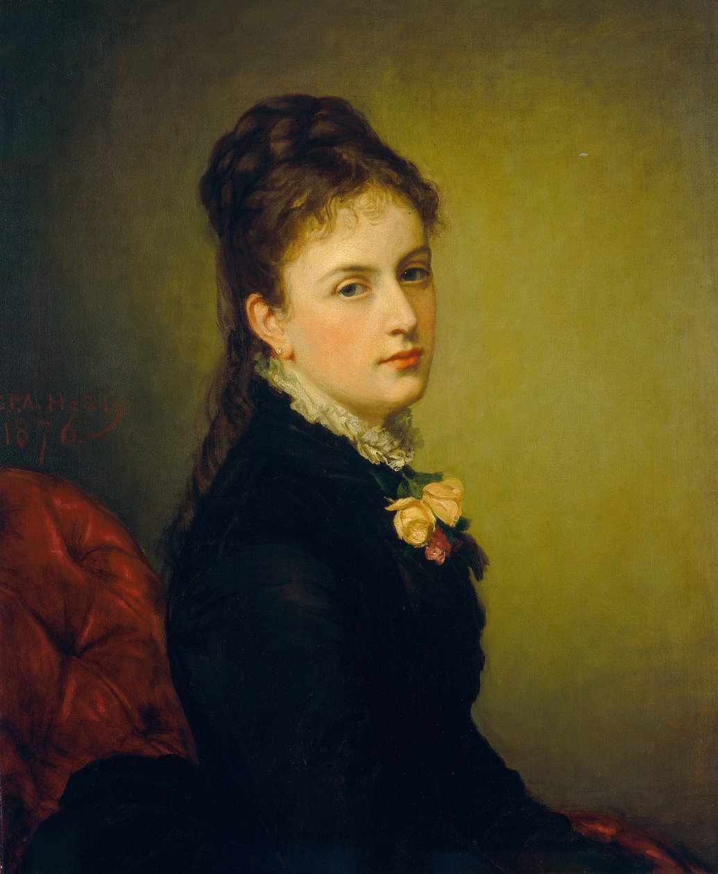 Roxana Atwater Wentworth, 1876. by George Peter Alexander Healy