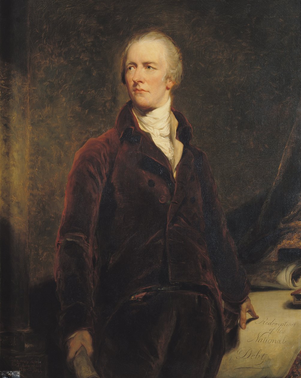 Genç William Pitt (1759-1806) by George Peter Alexander Healy