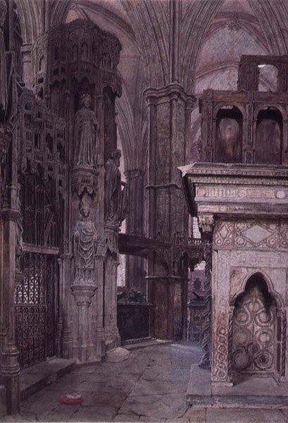 Edward İtirafçılar Şapeli, Westminster Abbey by George Price Boyce